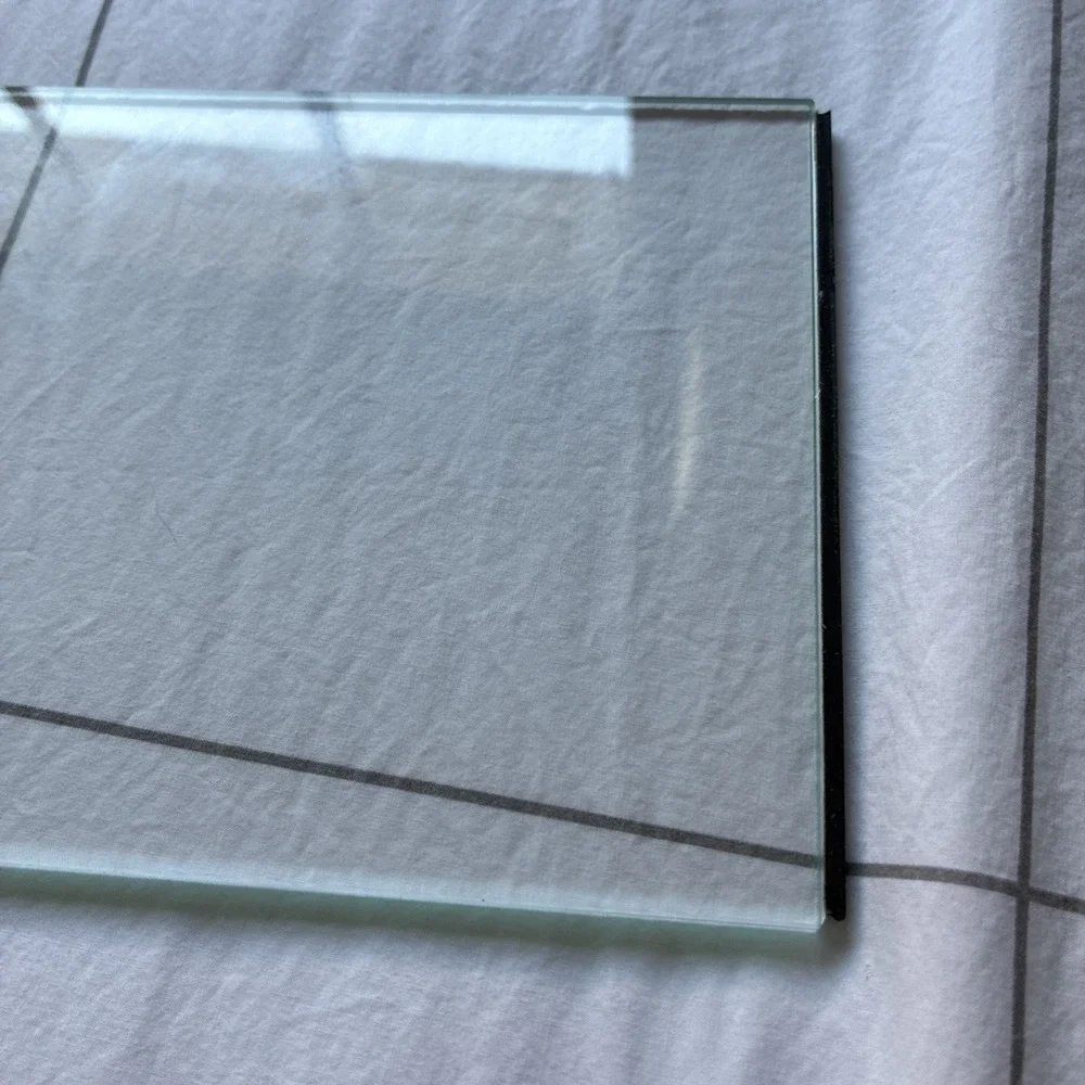 JAEGER LE COULTRE ATMOS CLOCK Side Left / Right Glass Section For Model 528-8